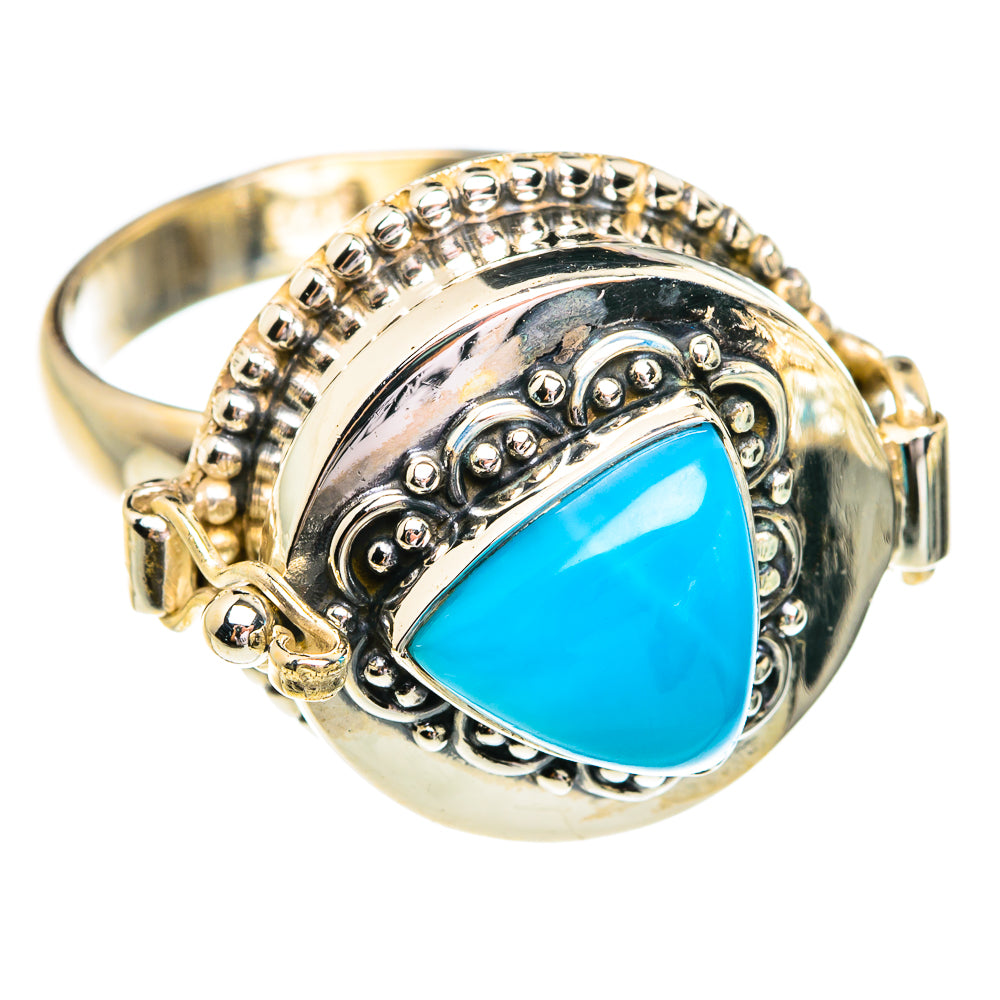 Larimar Rings handcrafted by Ana Silver Co - RING77285