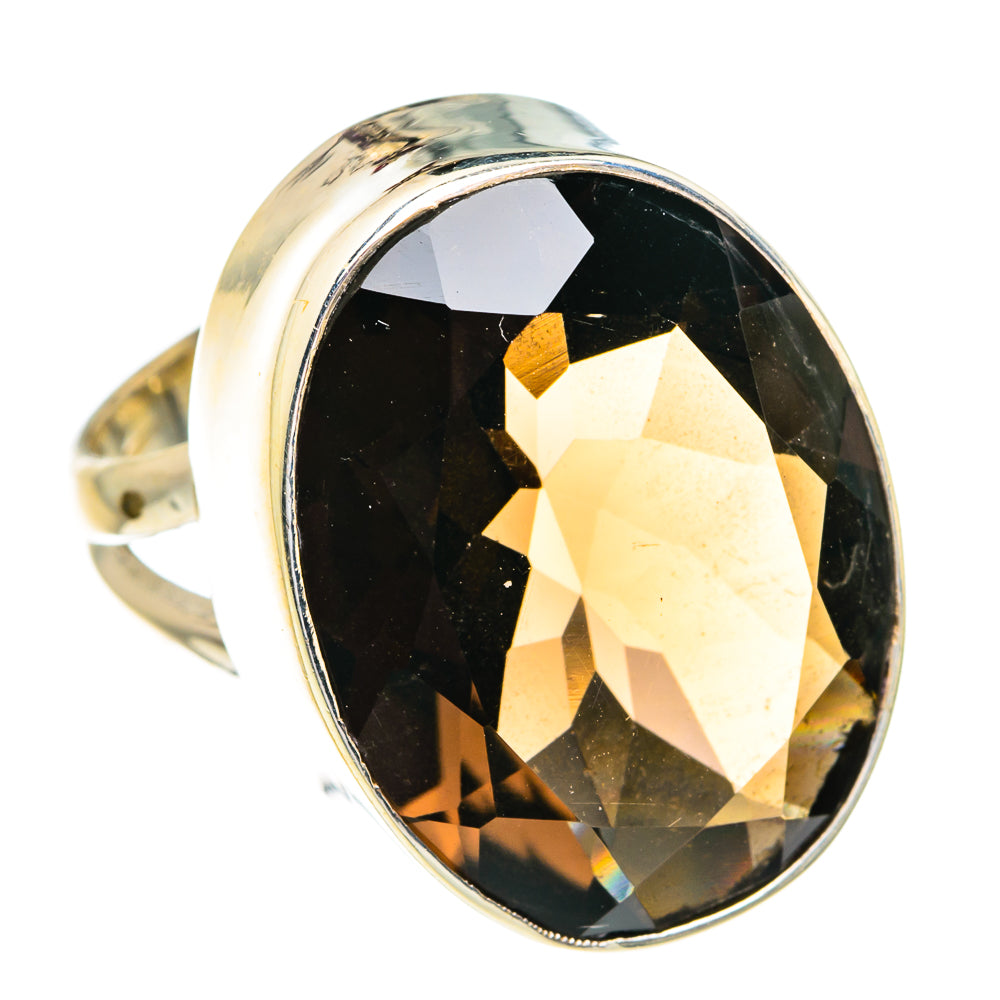 Smoky Quartz Rings handcrafted by Ana Silver Co - RING77294