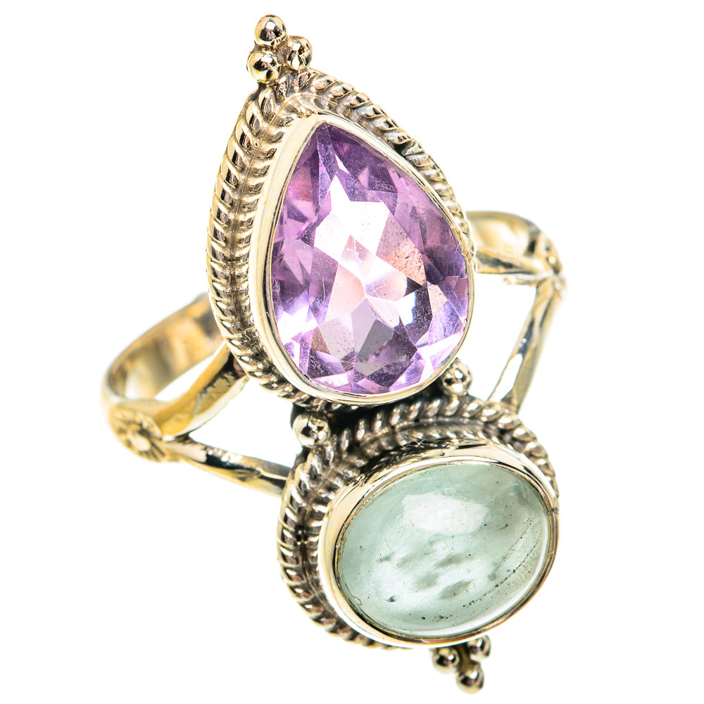 Aquamarine Rings handcrafted by Ana Silver Co - RING77318