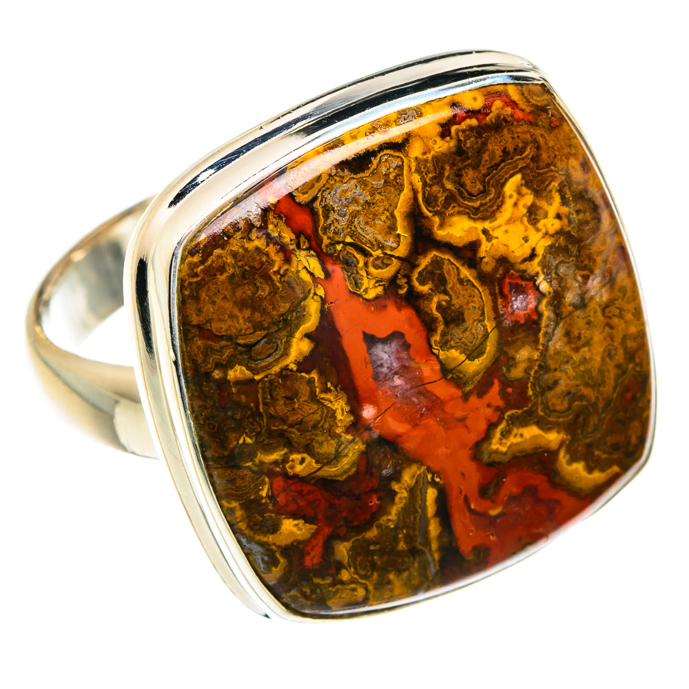 Moroccan Agate Rings handcrafted by Ana Silver Co - RING77420