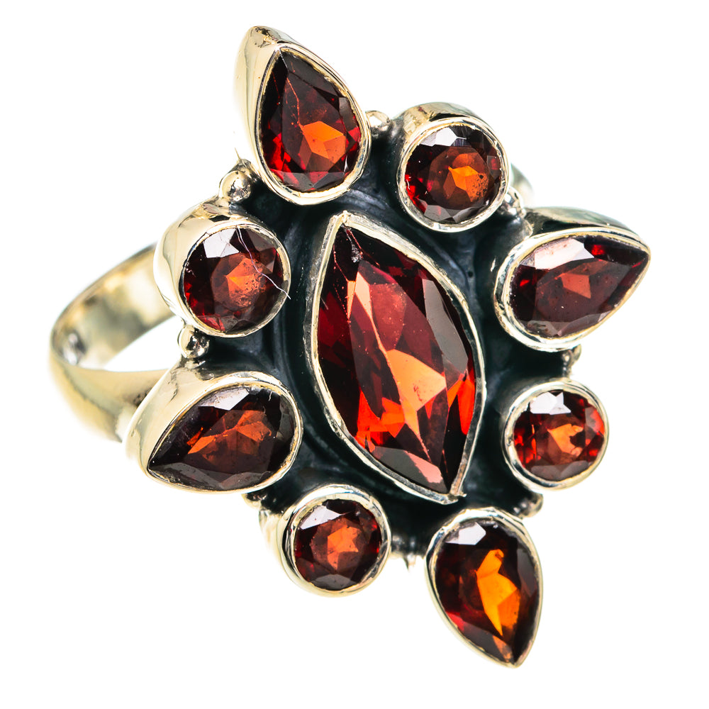 Garnet Rings handcrafted by Ana Silver Co - RING77431