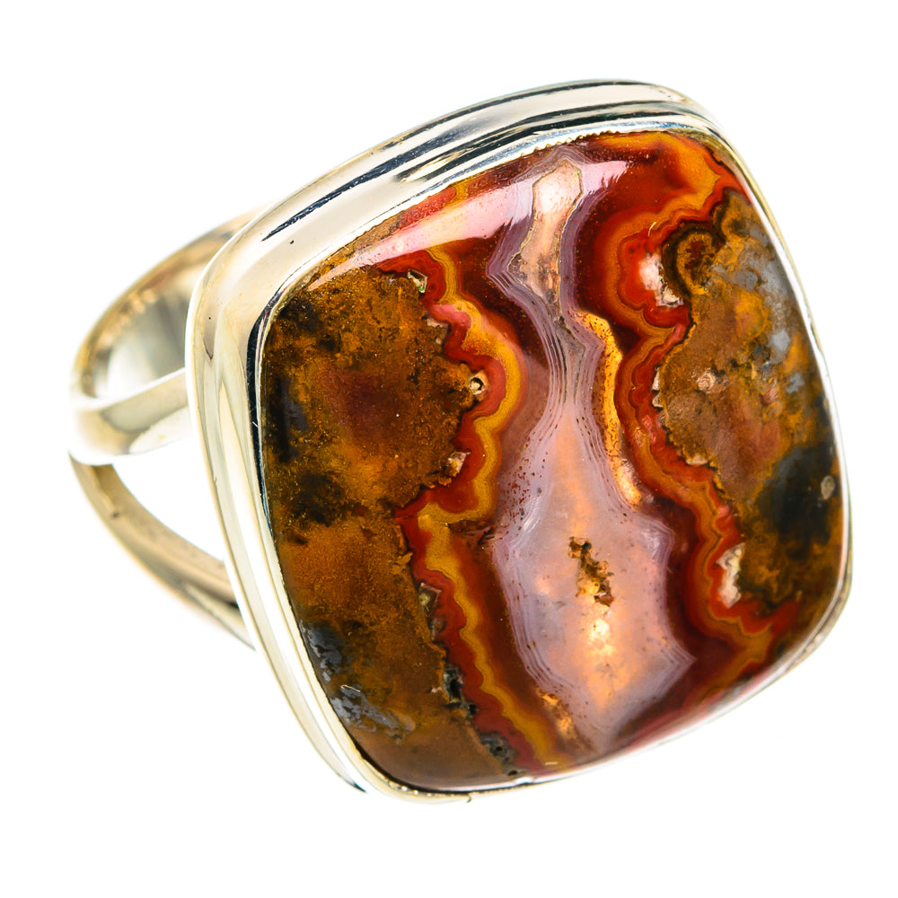 Moroccan Agate Rings handcrafted by Ana Silver Co - RING77454