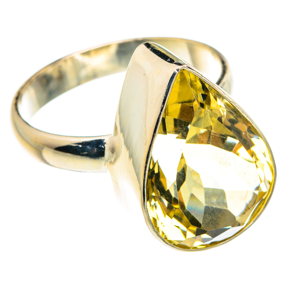 Citrine Rings handcrafted by Ana Silver Co - RING77489