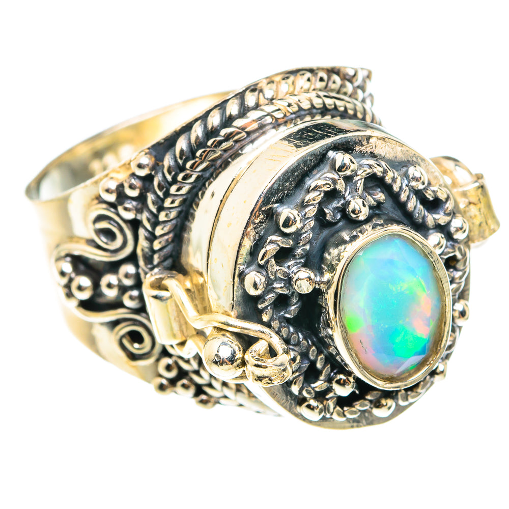 Ethiopian Opal Rings handcrafted by Ana Silver Co - RING77638
