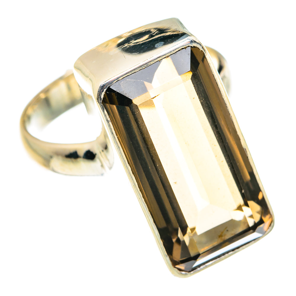 Smoky Quartz Rings handcrafted by Ana Silver Co - RING77704