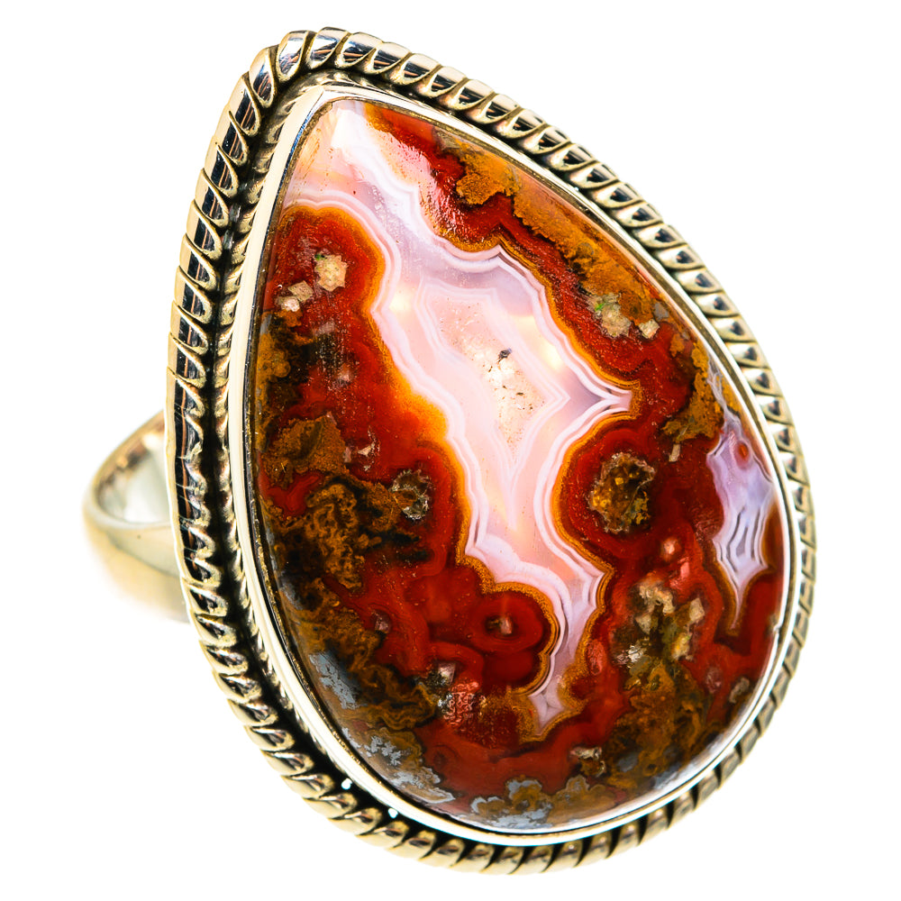 Moroccan Agate Rings handcrafted by Ana Silver Co - RING77740