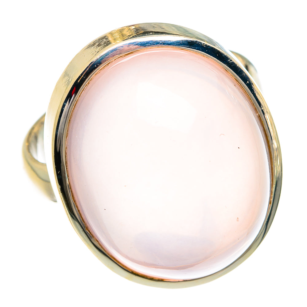 Rose Quartz Rings handcrafted by Ana Silver Co - RING77829