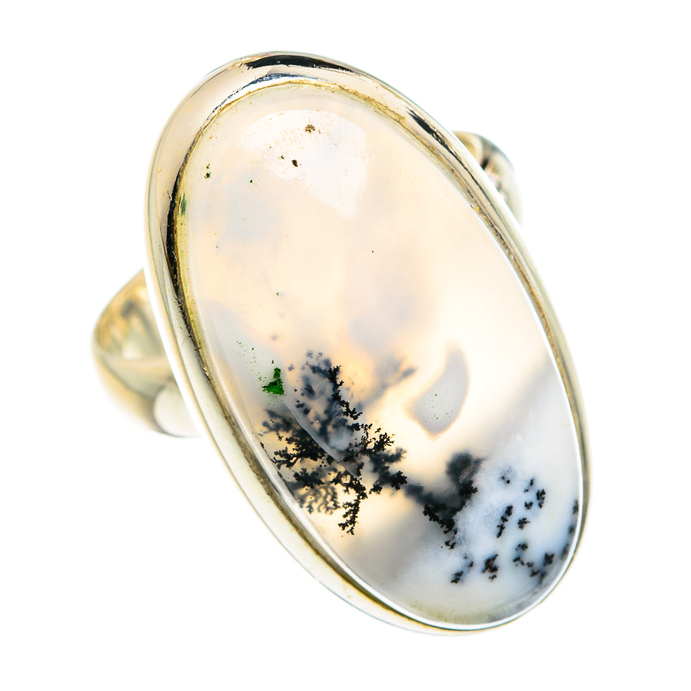 Dendritic Opal Rings handcrafted by Ana Silver Co - RING77845