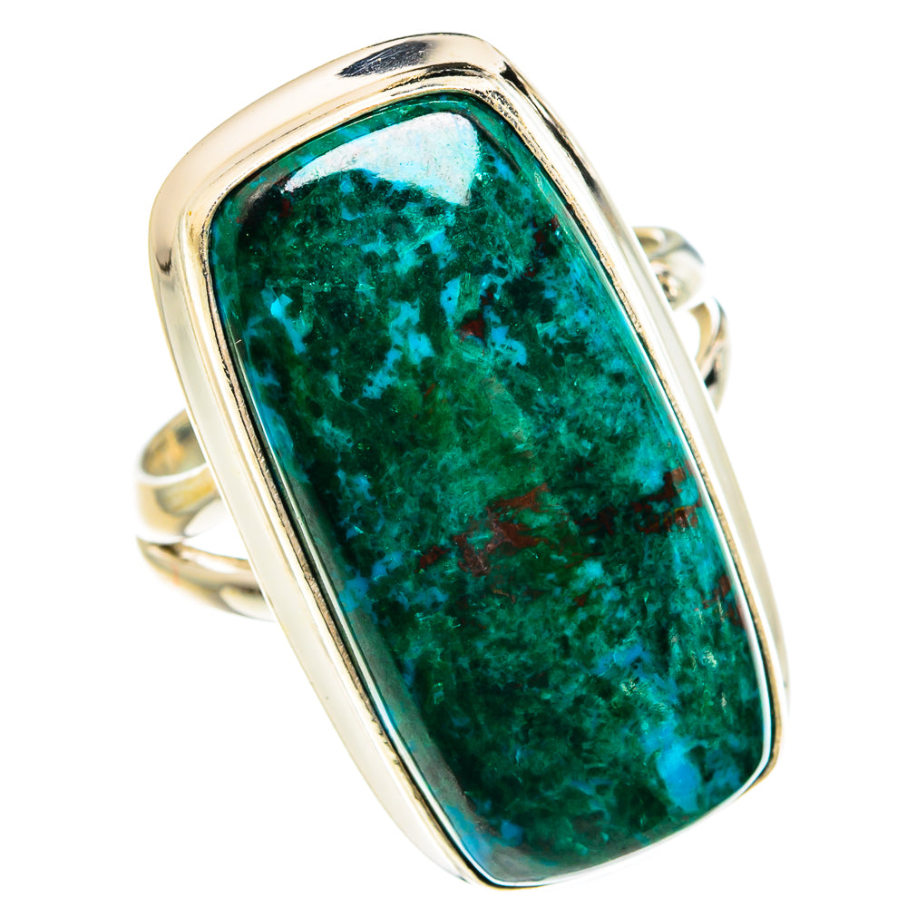 Chrysocolla Rings handcrafted by Ana Silver Co - RING77855