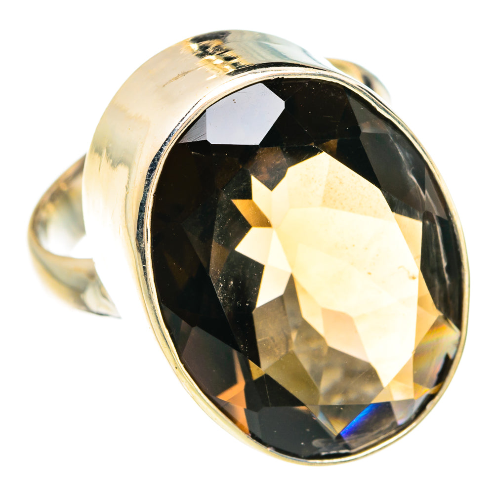 Smoky Quartz Rings handcrafted by Ana Silver Co - RING78045