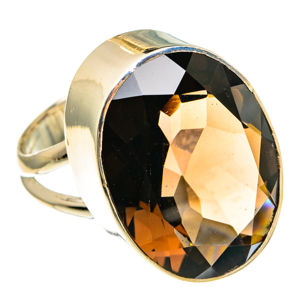 Smoky Quartz Rings handcrafted by Ana Silver Co - RING78120