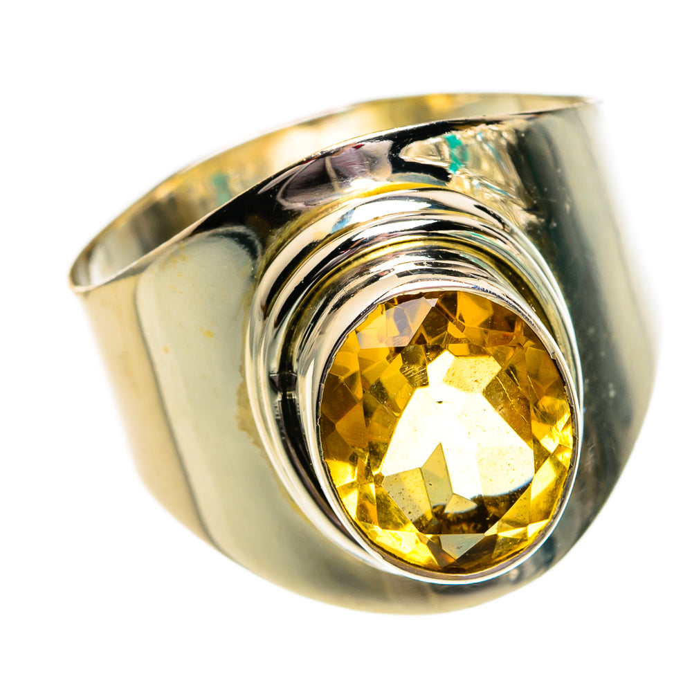 Citrine Rings handcrafted by Ana Silver Co - RING78193