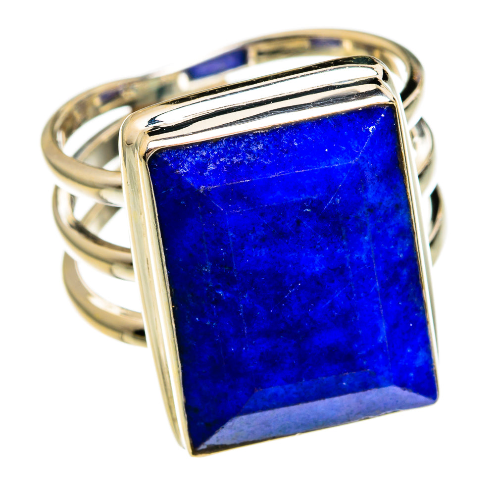Lapis Lazuli Rings handcrafted by Ana Silver Co - RING78246