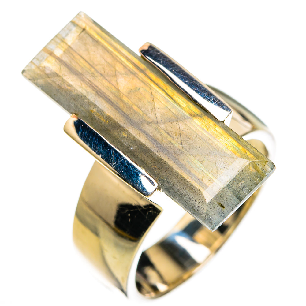 Labradorite Rings handcrafted by Ana Silver Co - RING78281