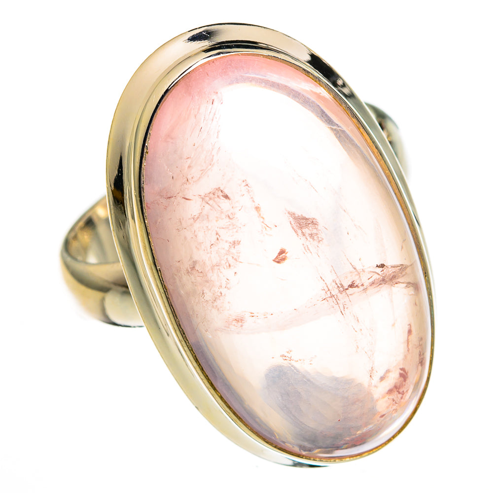 Rose Quartz Rings handcrafted by Ana Silver Co - RING78310