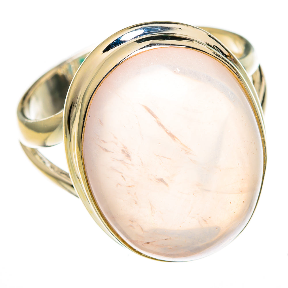 Rose Quartz Rings handcrafted by Ana Silver Co - RING78312
