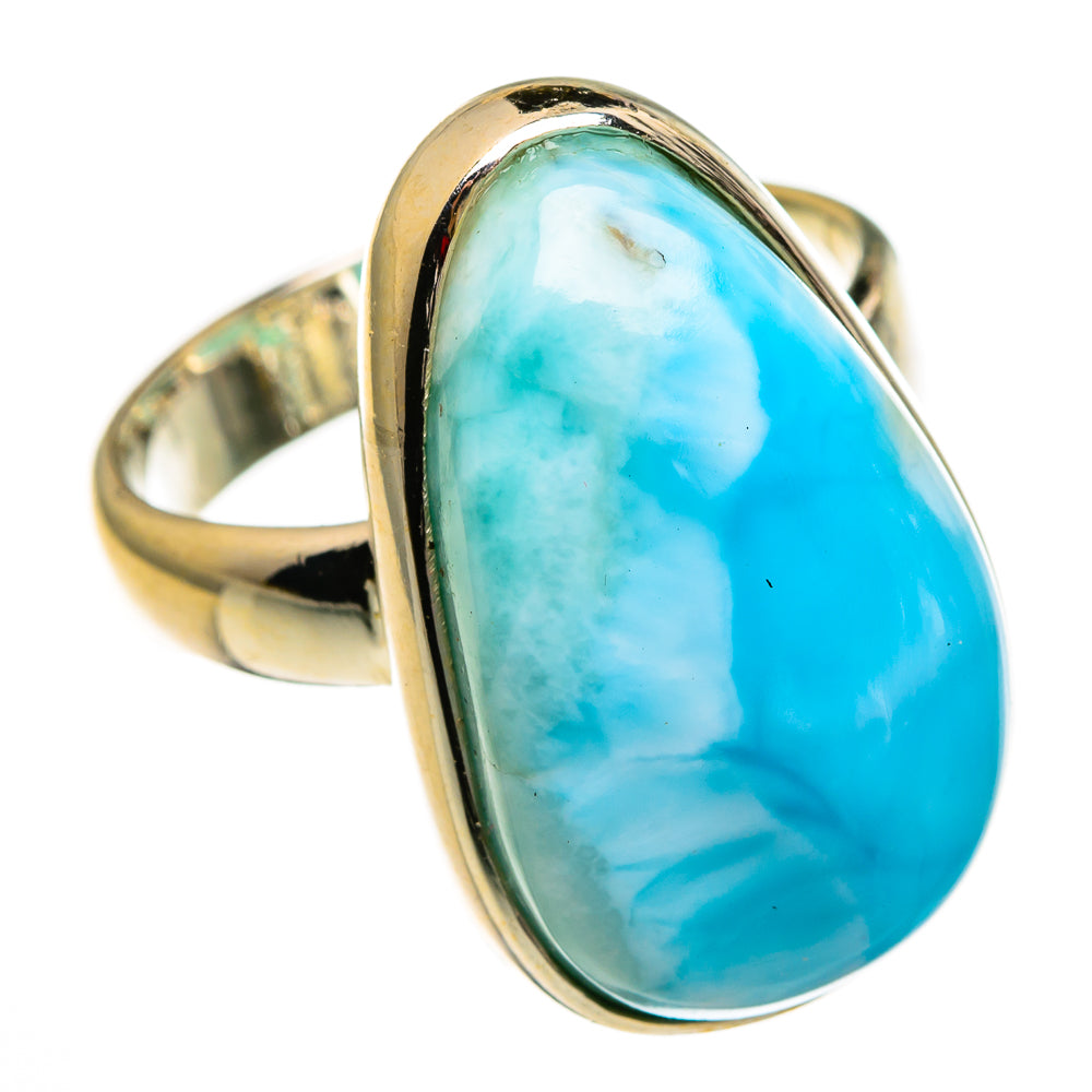 Larimar Rings handcrafted by Ana Silver Co - RING78370