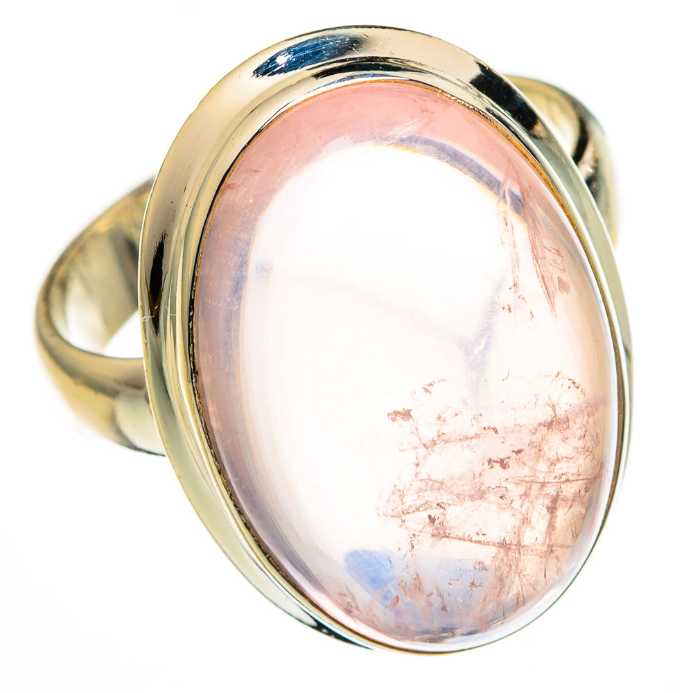 Rose Quartz Rings handcrafted by Ana Silver Co - RING78377