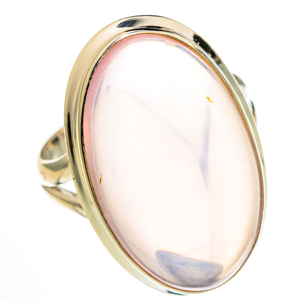Rose Quartz Rings handcrafted by Ana Silver Co - RING78519