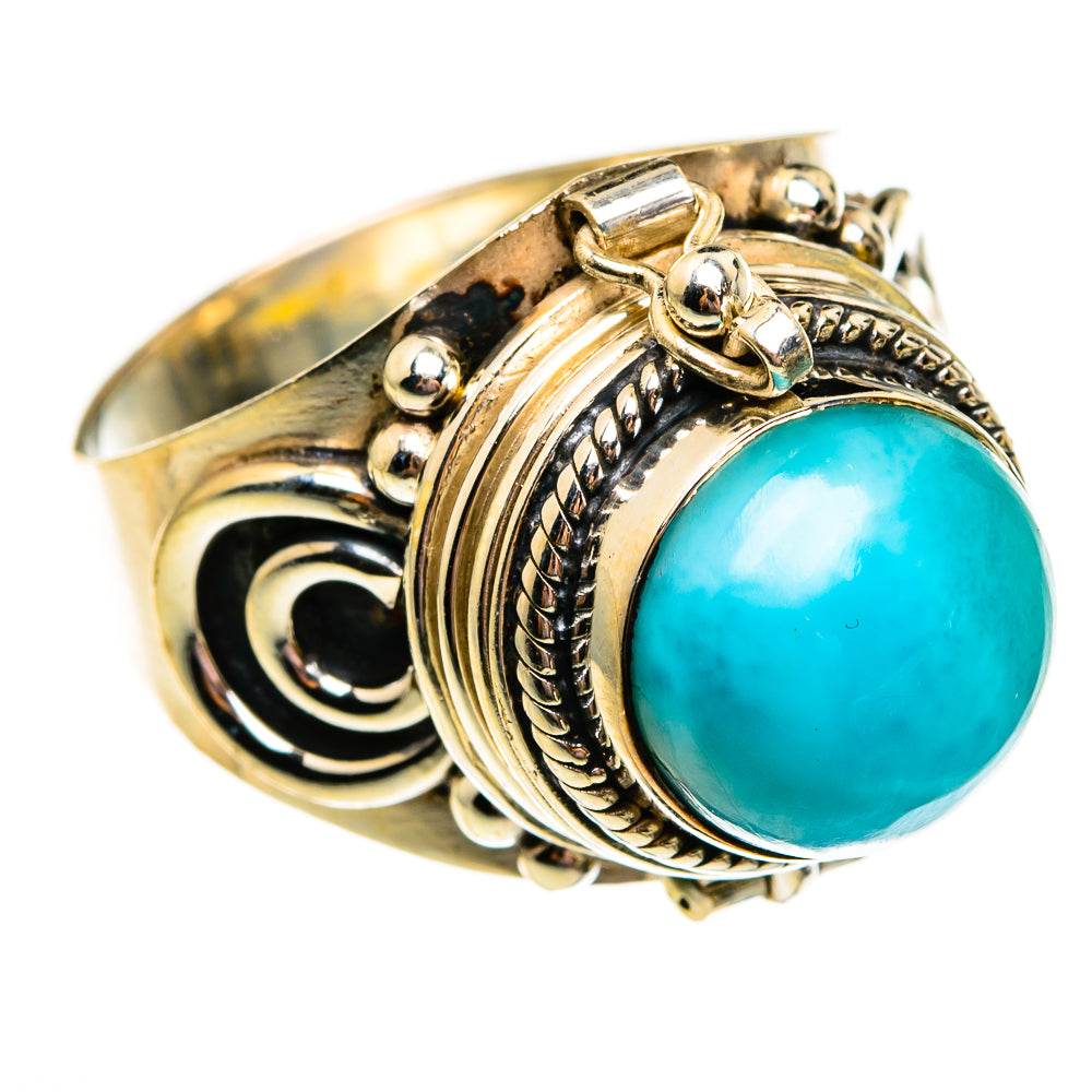 Larimar Rings handcrafted by Ana Silver Co - RING78627