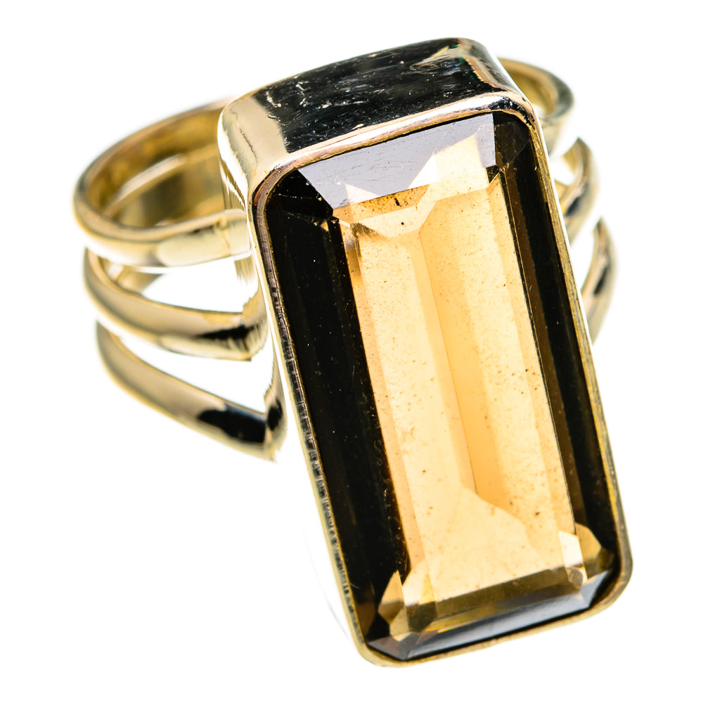 Smoky Quartz Rings handcrafted by Ana Silver Co - RING78676