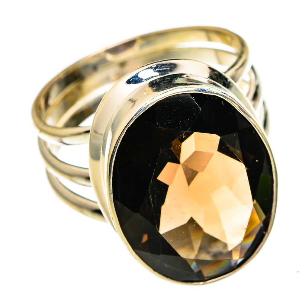 Smoky Quartz Rings handcrafted by Ana Silver Co - RING78705