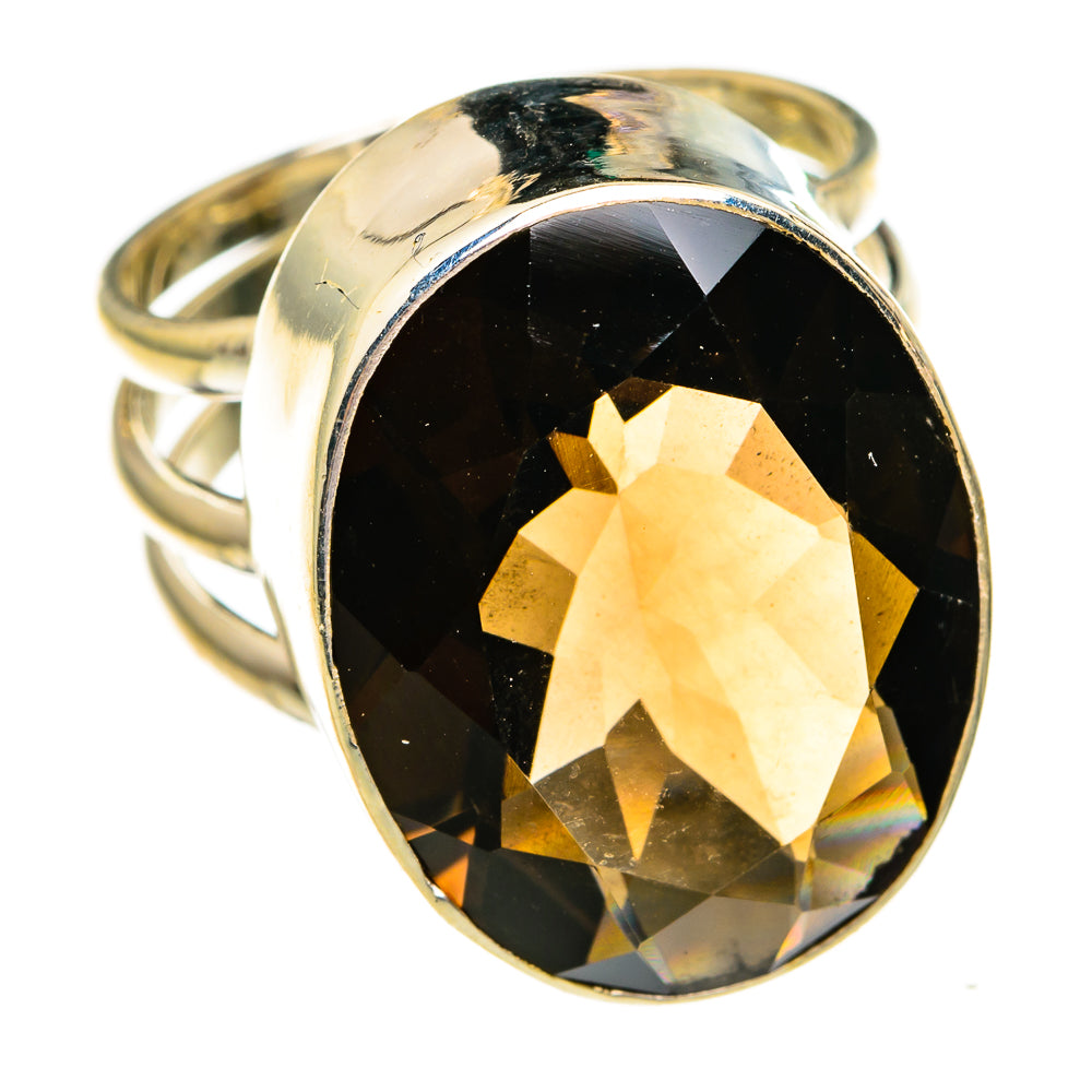Smoky Quartz Rings handcrafted by Ana Silver Co - RING78732