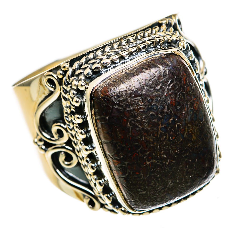 Dinosaur Bone Rings handcrafted by Ana Silver Co - RING78776