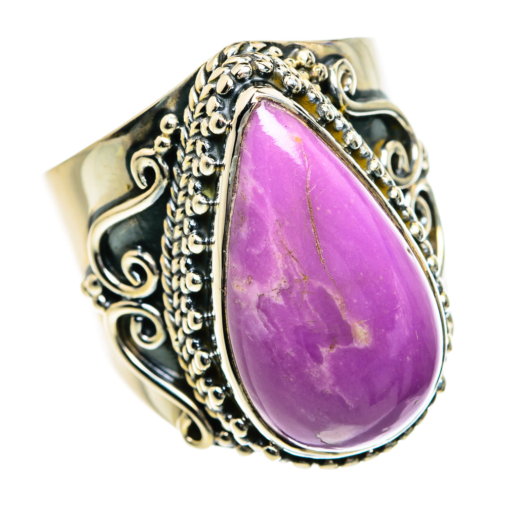 Phosphosiderite Rings handcrafted by Ana Silver Co - RING78817