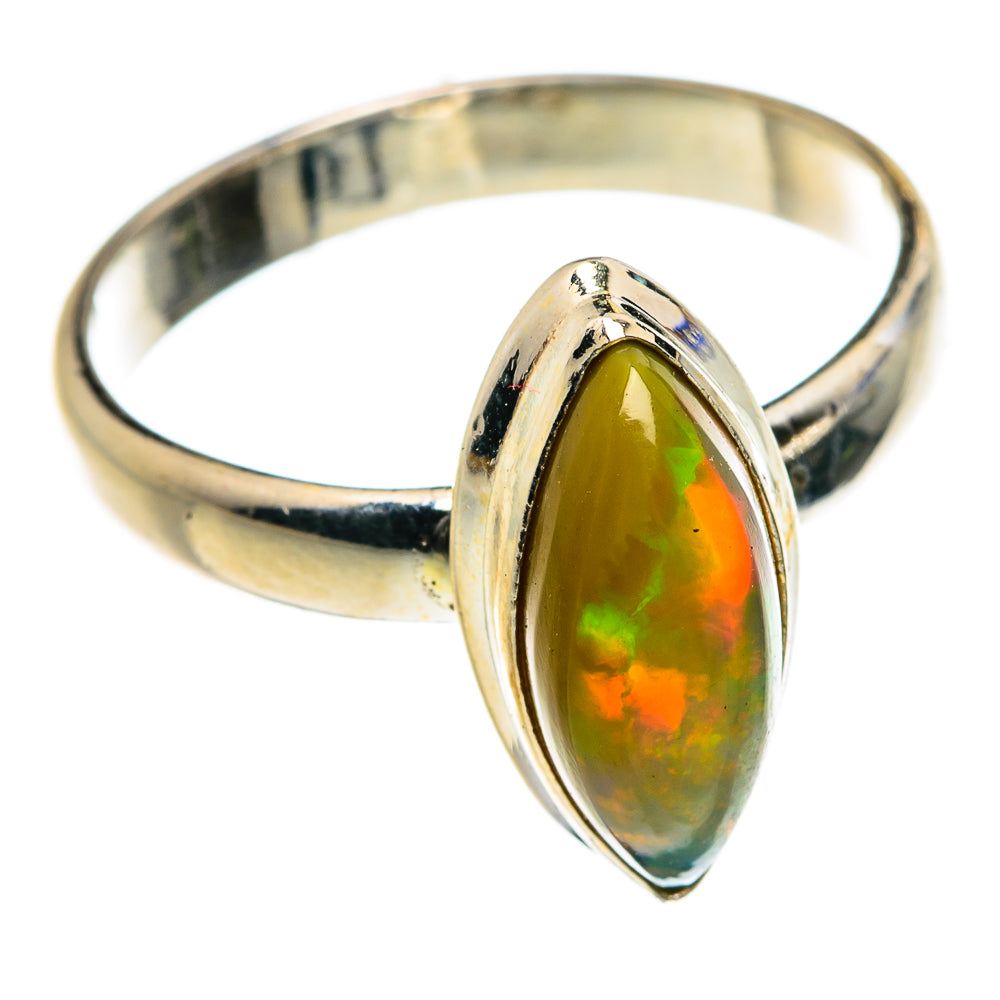 Ethiopian Opal Rings handcrafted by Ana Silver Co - RING78825