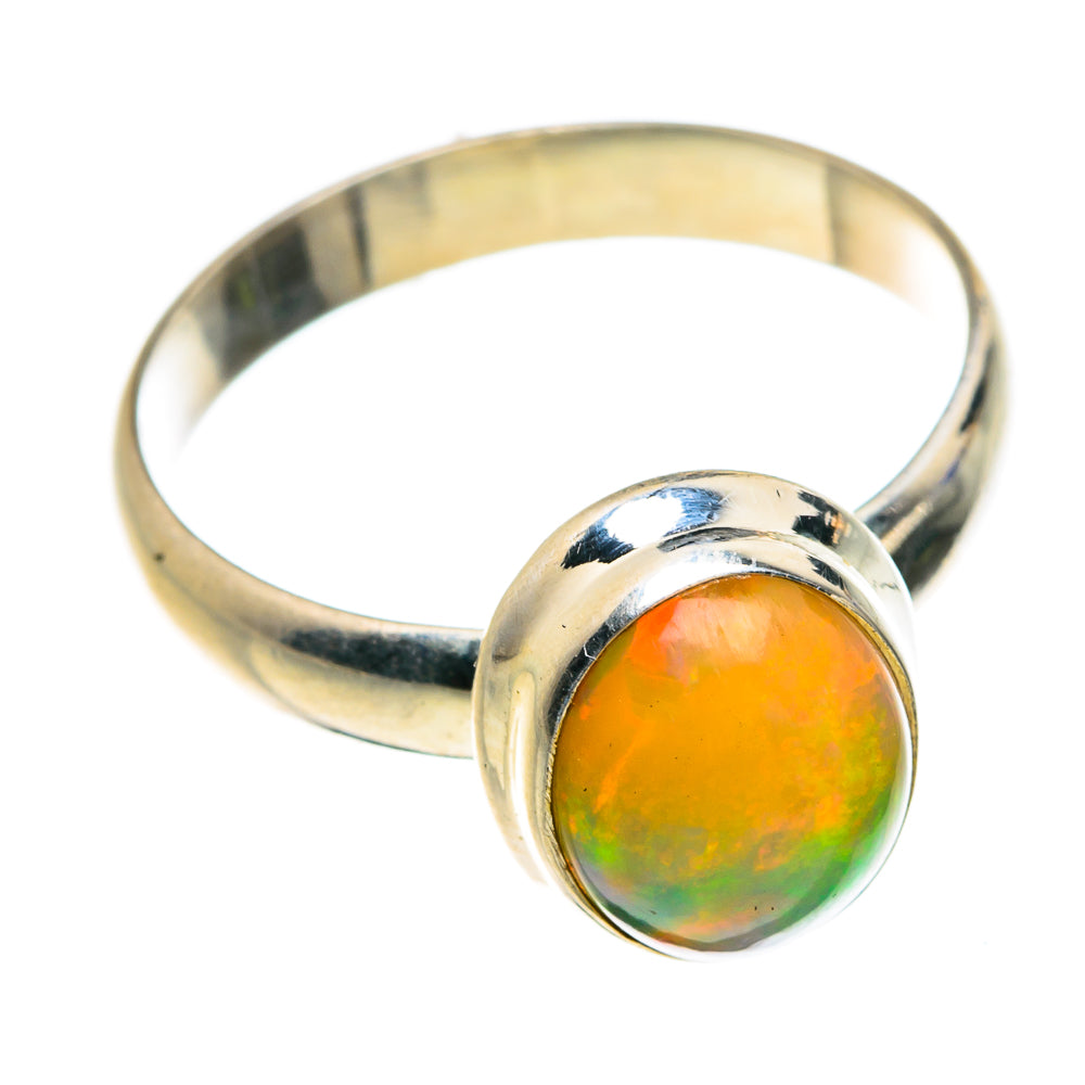 Ethiopian Opal Rings handcrafted by Ana Silver Co - RING78826
