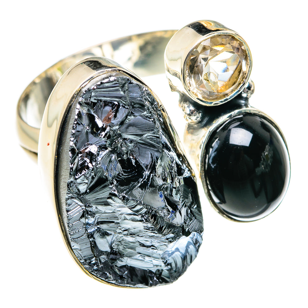 Shungite Rings handcrafted by Ana Silver Co - RING78827