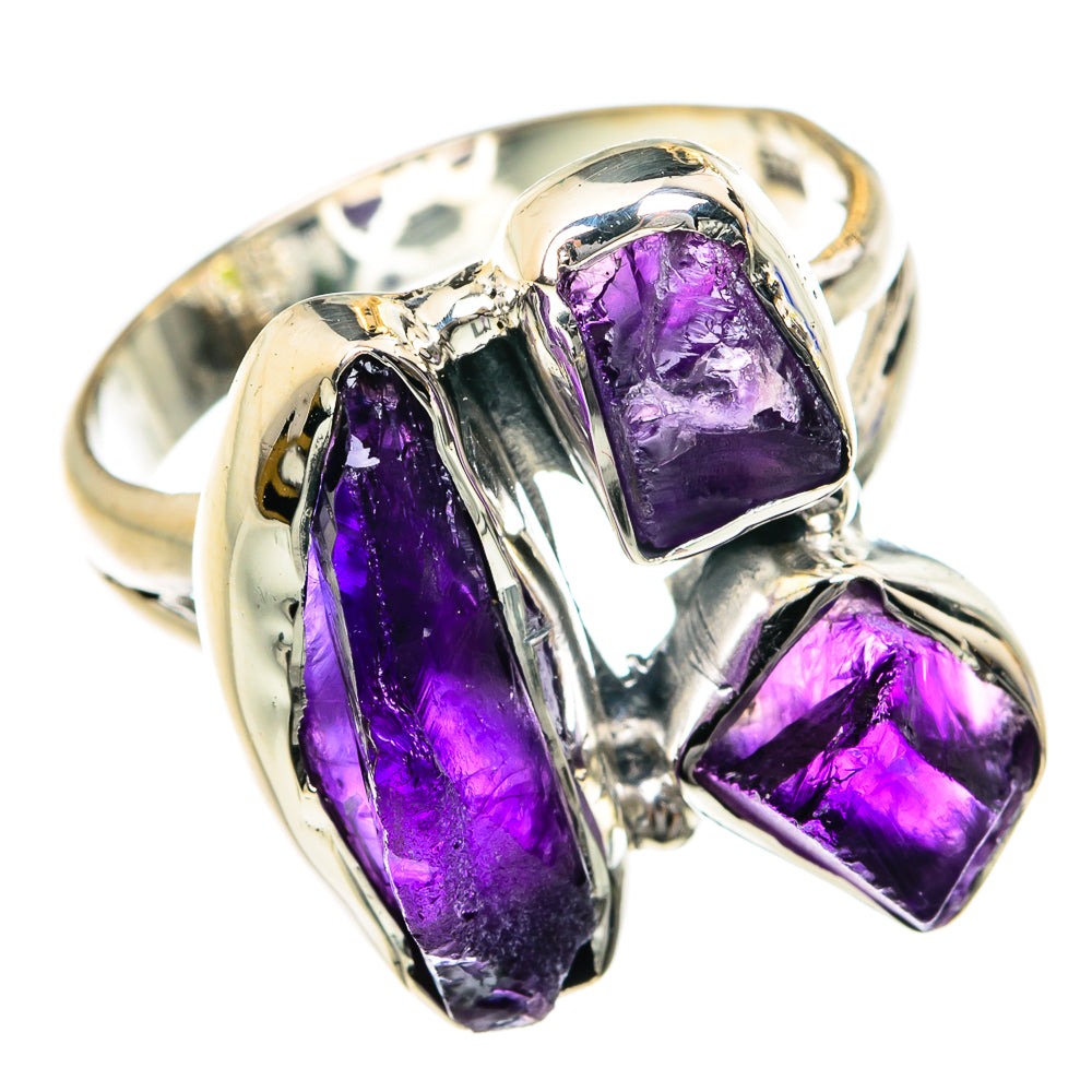 Amethyst Rings handcrafted by Ana Silver Co - RING78848