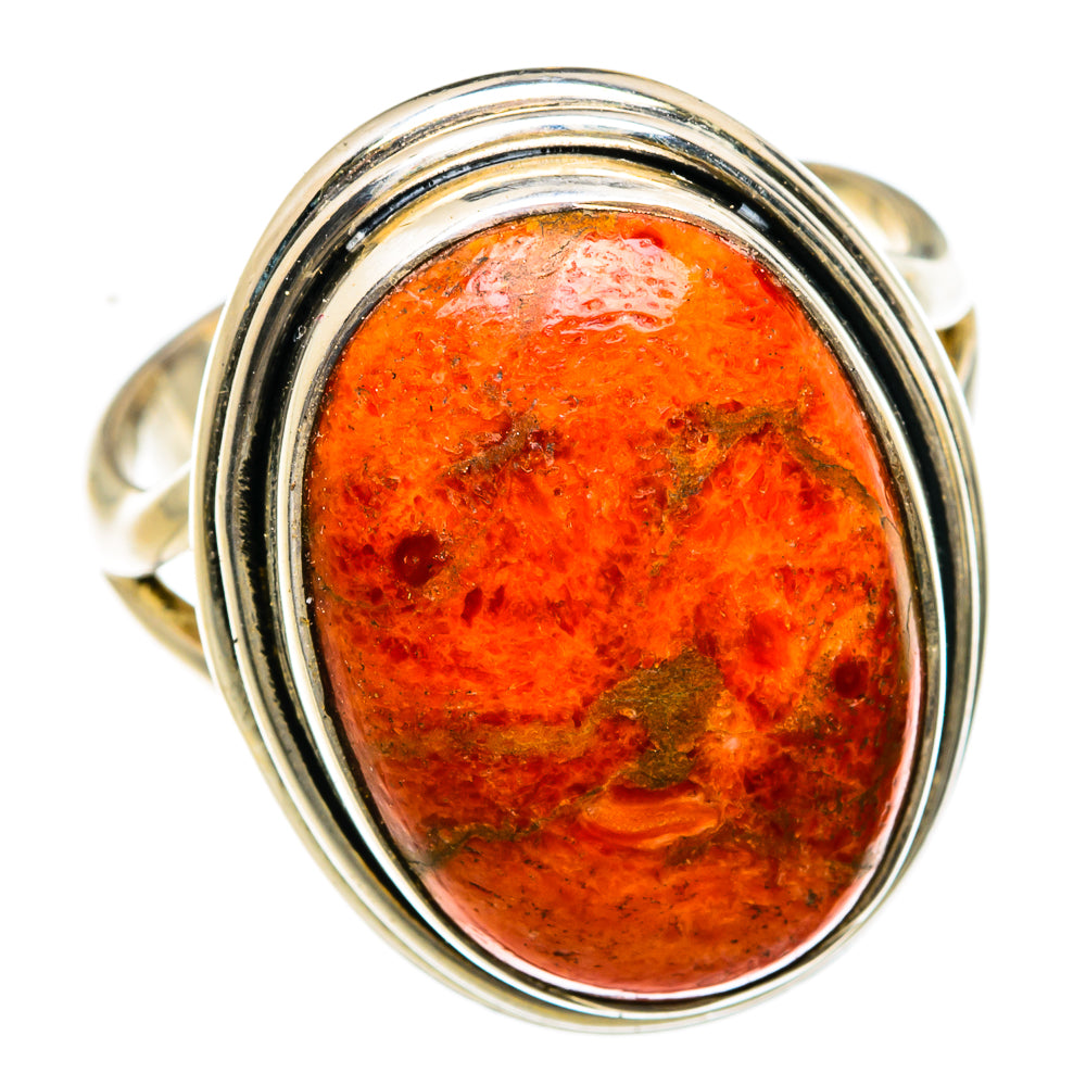 Sponge Coral Rings handcrafted by Ana Silver Co - RING78949