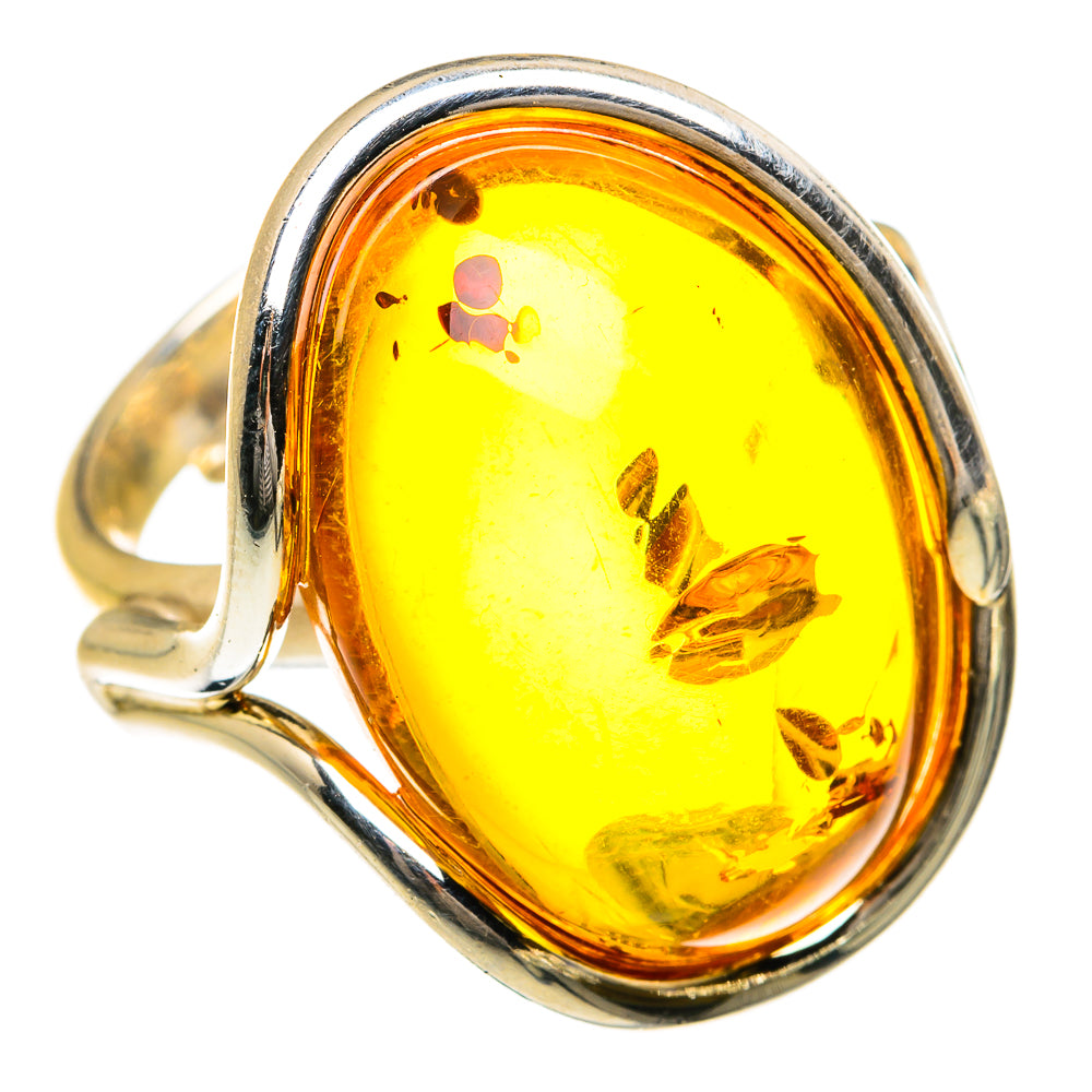 Baltic Amber Rings handcrafted by Ana Silver Co - RING79028