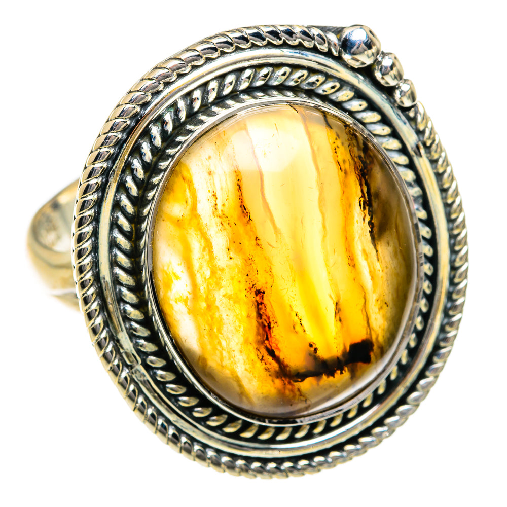 Montana Agate Rings handcrafted by Ana Silver Co - RING79054