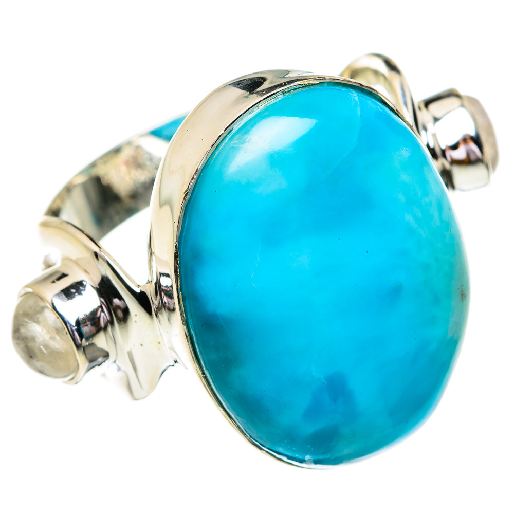 Larimar Rings handcrafted by Ana Silver Co - RING79114
