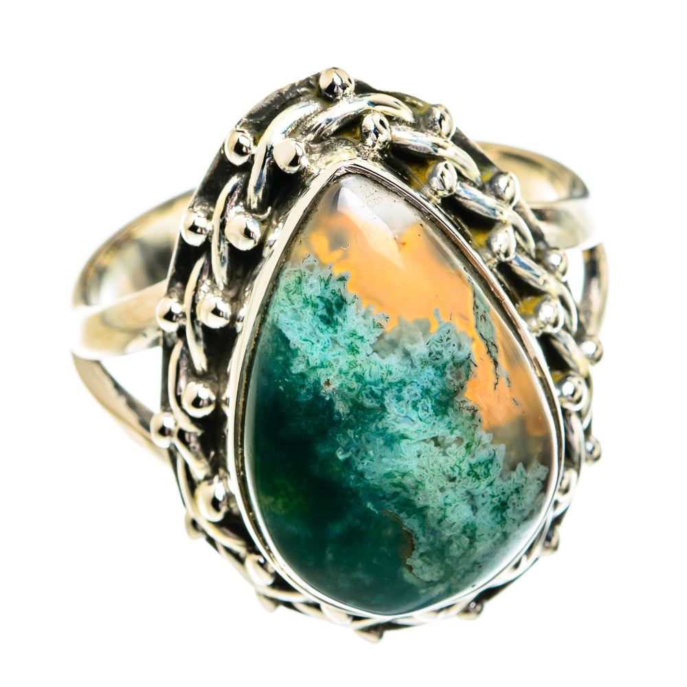 Ocean Jasper Rings handcrafted by Ana Silver Co - RING79235