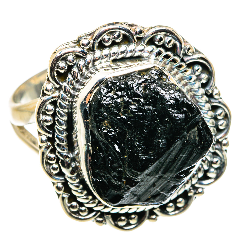 Tektite Rings handcrafted by Ana Silver Co - RING79403 - Photo 2