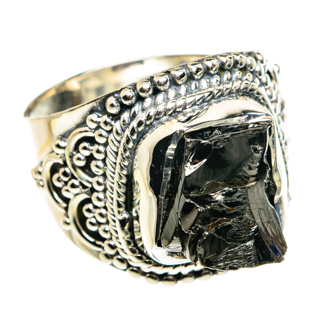 Shungite Rings handcrafted by Ana Silver Co - RING79431
