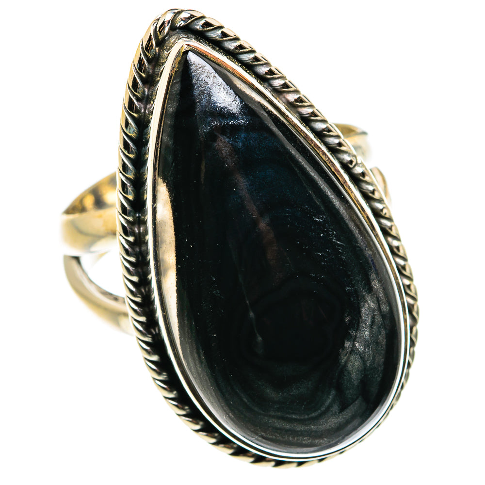 Psilomelane Rings handcrafted by Ana Silver Co - RING79433