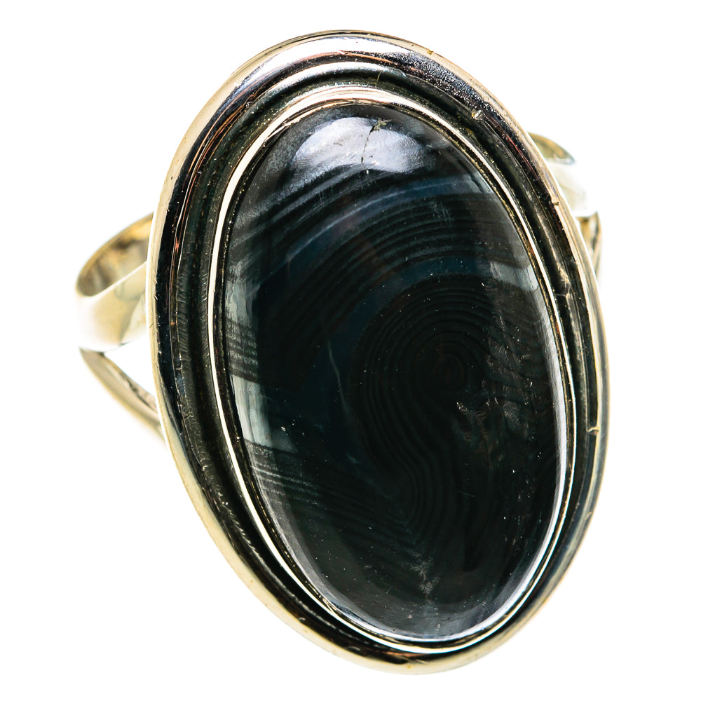 Psilomelane Rings handcrafted by Ana Silver Co - RING79434