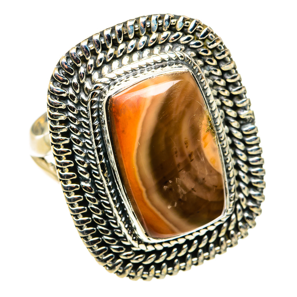 Imperial Jasper Rings handcrafted by Ana Silver Co - RING79651 - Photo 2