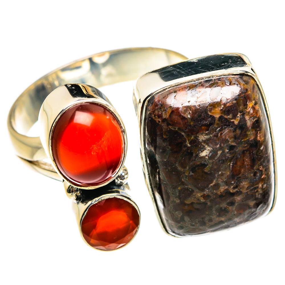 Dinosaur Bone Rings handcrafted by Ana Silver Co - RING79655