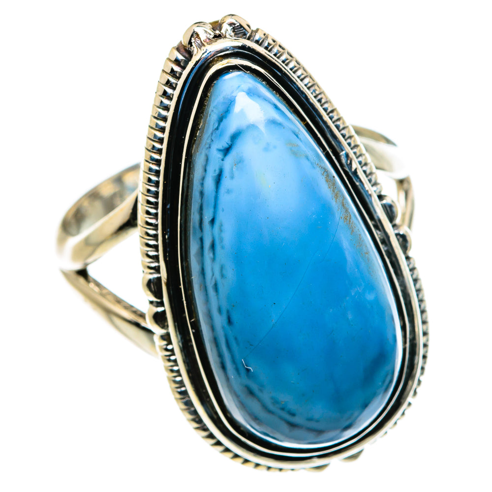 Larimar Rings handcrafted by Ana Silver Co - RING79711