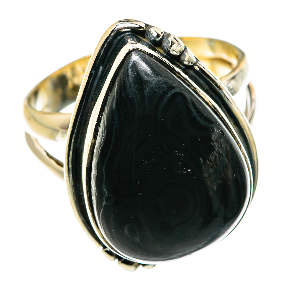 Psilomelane Rings handcrafted by Ana Silver Co - RING79736