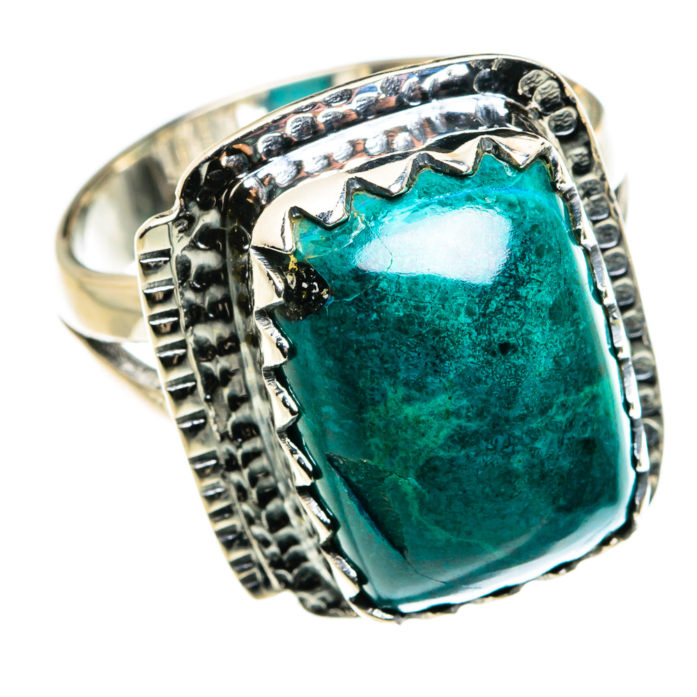 Chrysocolla Rings handcrafted by Ana Silver Co - RING79746