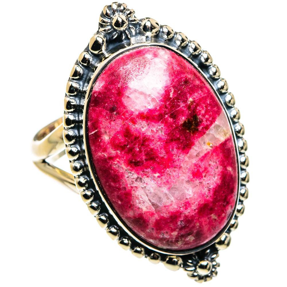 Thulite Rings handcrafted by Ana Silver Co - RING79763