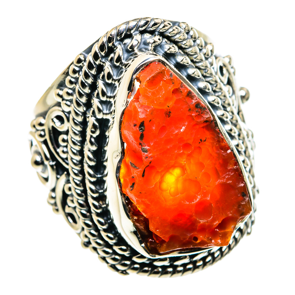 Carnelian Rings handcrafted by Ana Silver Co - RING79795