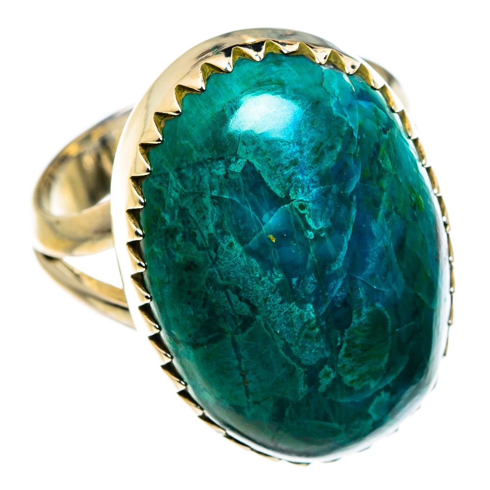 Chrysocolla Rings handcrafted by Ana Silver Co - RING79884